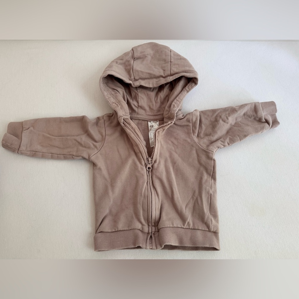 H&M - Baby Hoodies (Dusty Rose & Teal)